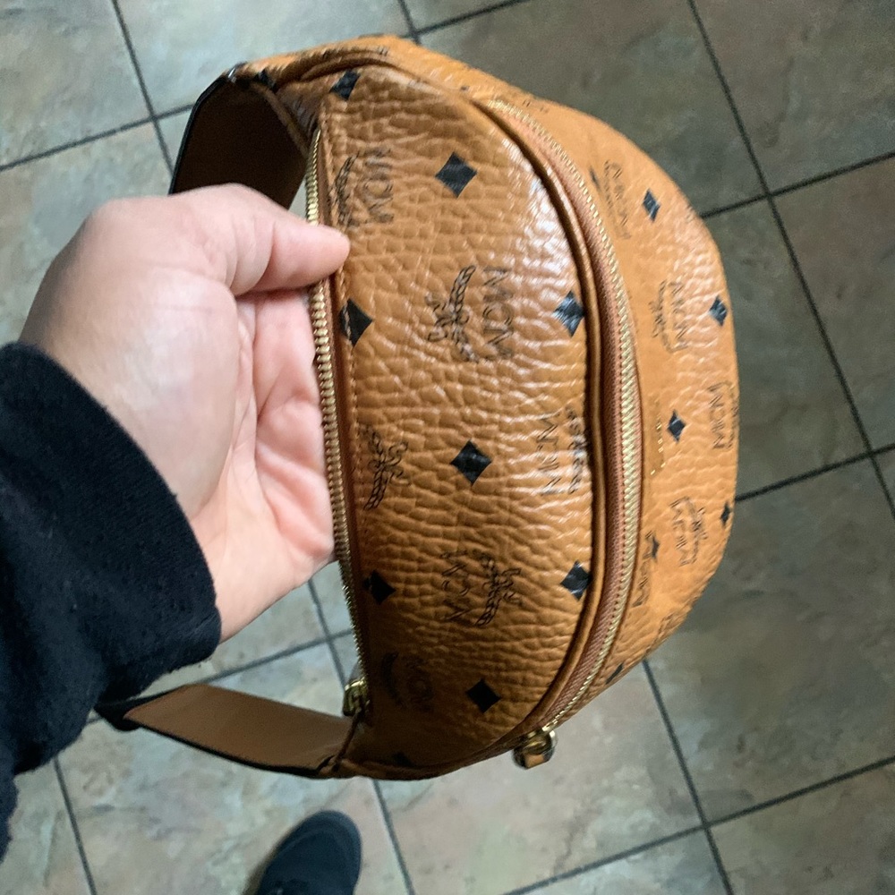 MCM belt bag Cognac